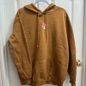 Social Scene Tan Mushroom Hoodie